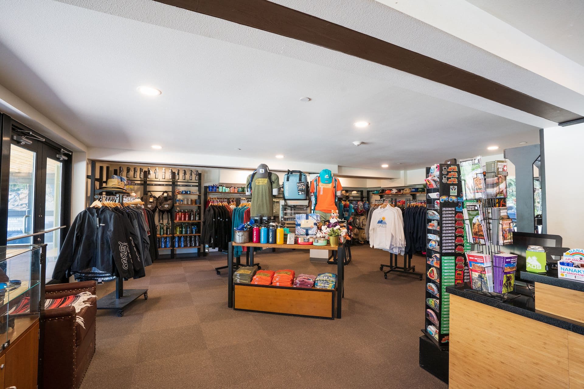 Outdoor eqipment retail shop, Kachina Sports, in Taos Ski Valley